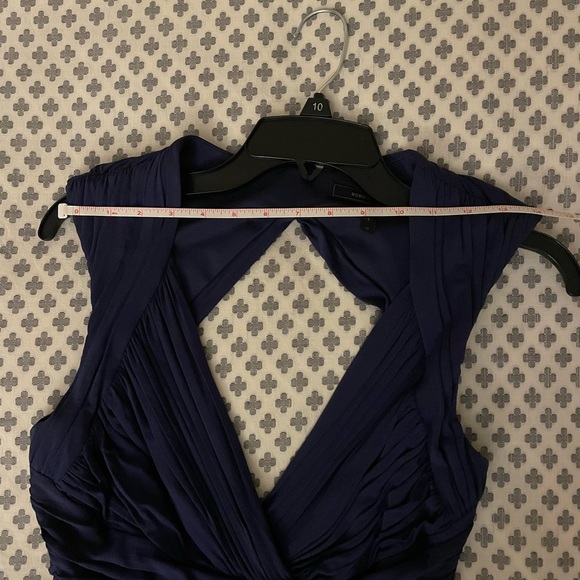 BCBG Max Azria Sophia Sleeveless Blue Dress - Picture 8 of 10